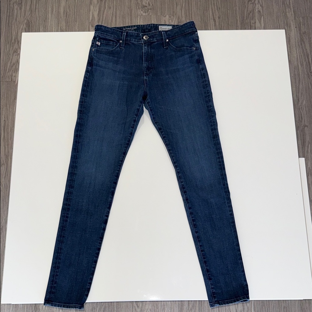 AG Adriano Goldschmied Dark Blue Skinny Jeans